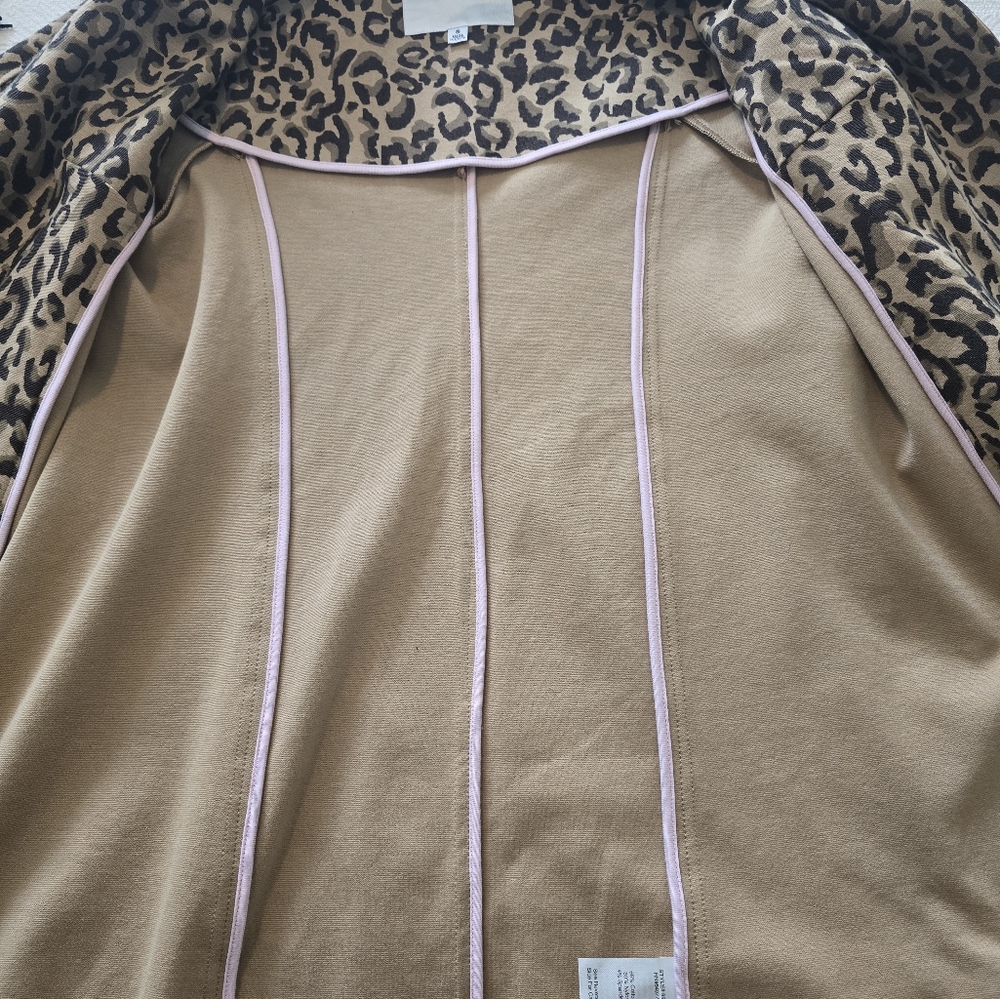 Cabi Leopard Print Jacket, Size Small - image 5
